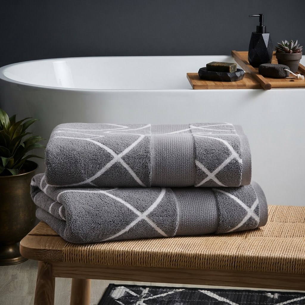 Bath textile collection