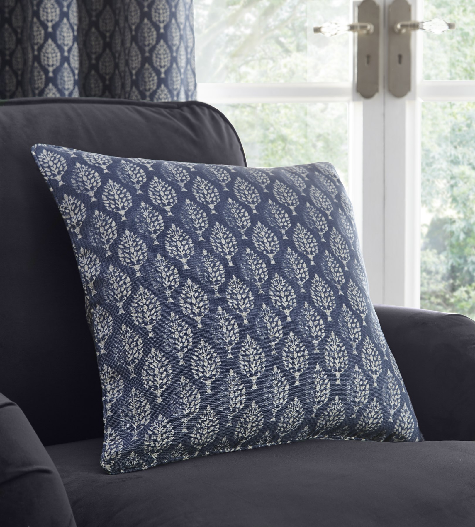 Cushions — Conner tree folkstone blue cushion.jpg