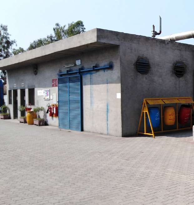 Treatment facility building at Kamal Textile Mills